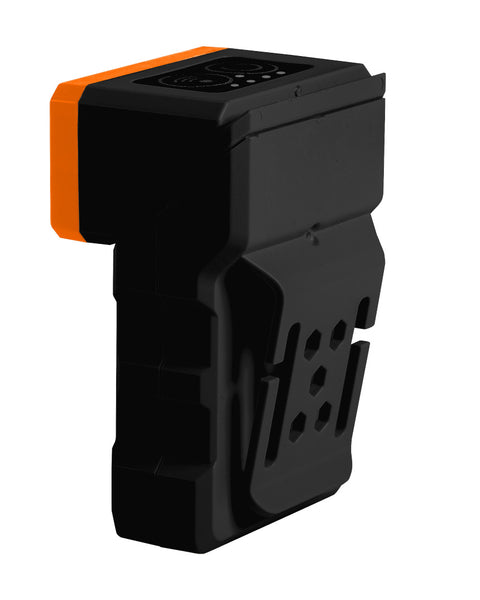 Fejlámpa, akkus, talppal, fejpánttal, tokkal, 500lm