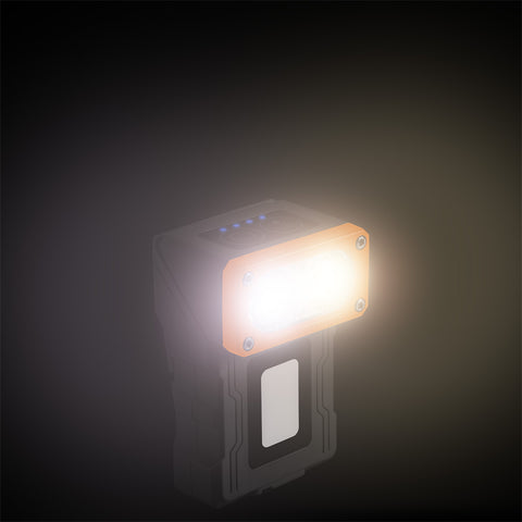 Fejlámpa, akkus, talppal, fejpánttal, tokkal, 500lm