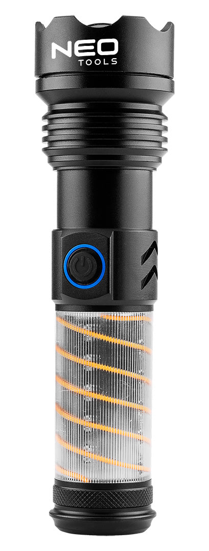 Kempinglámpa 2 funkciós, 470 lm, 1200 mAh akku, USB-C töltővezeték