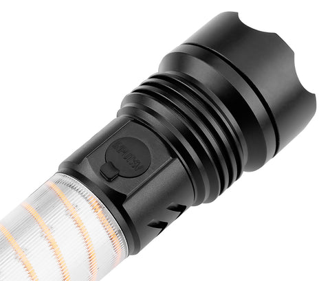 Kempinglámpa 2 funkciós, 470 lm, 1200 mAh akku, USB-C töltővezeték