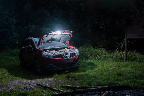 Kempinglámpa készlet 3db-os, kézi-sátor-fejlámpa, 150/280/1000 lm, 1200mAh akku, USB-C töltővezeték