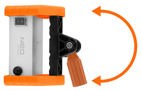 Súrlófény lámpa 15W, 1500lm, 150°, 8m kábel, IP44