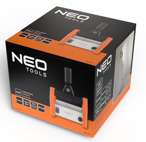 Súrlófény lámpa 15W, 1500lm, 150°, 8m kábel, IP44