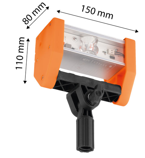 Súrlófény lámpa 15W, 1500lm, 150°, 8m kábel, IP44