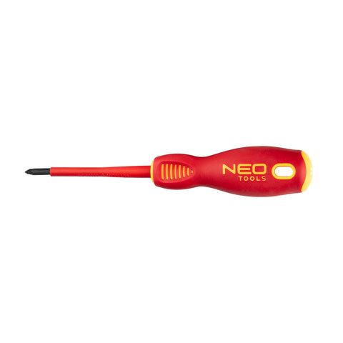 NEO TOOLS 04-219 Csavarhúzó SL/PZ1 80mm, 1000V, szigetelt