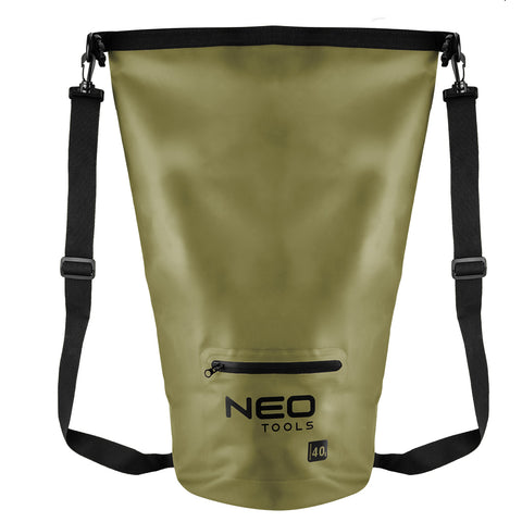 NEO TOOLS 63-162 Vízálló hátizsák, PVC, 28X65cm, 40L