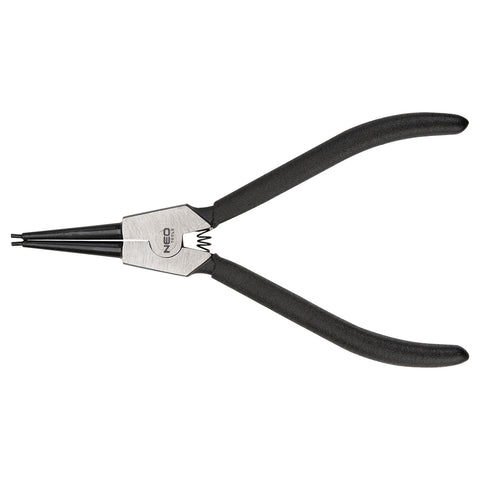 NEO TOOLS 01-085 Zégergyűrű fogó 150mm, külső, egyenes, CrMo, 10 - 25mm, csúcs diameter 1,5 - 2,0mm