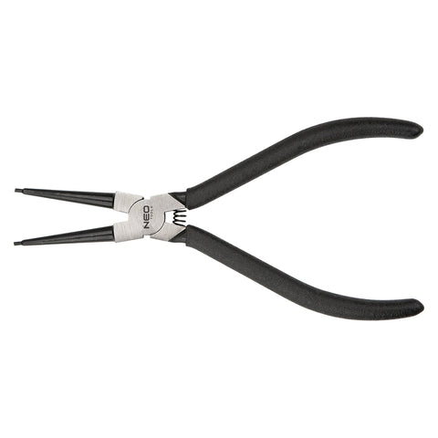 NEO TOOLS 01-086 Zégergyűrű fogó 150mm, egyenes belső, CrMo, 10 - 25mm, csúcs diameter 1,5 - 2,0mm