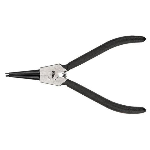 NEO TOOLS 01-089 Zégergyűrű fogó 230mm, külső, egyenes, CrMo, 40 - 100mm, csúcs diameter 2,5 - 3,0mm