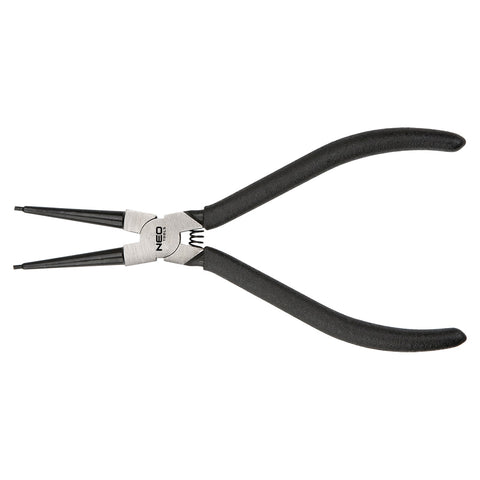 NEO TOOLS 01-096 Zégergyűrű fogó 220mm, belső, hajlított, CrMo, 40 - 100mm, csúcs diameter 2,5 - 3,0mm