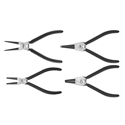 NEO TOOLS 01-097 Zégergyűrű fogó készlet 4db, CrMo, 170-180mm, 40 - 100mm