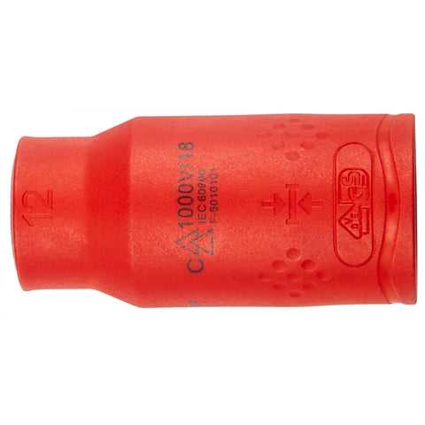 NEO TOOLS 01-306 Dugókulcskészlet, 1/2", 1000V, szigetelt 19db