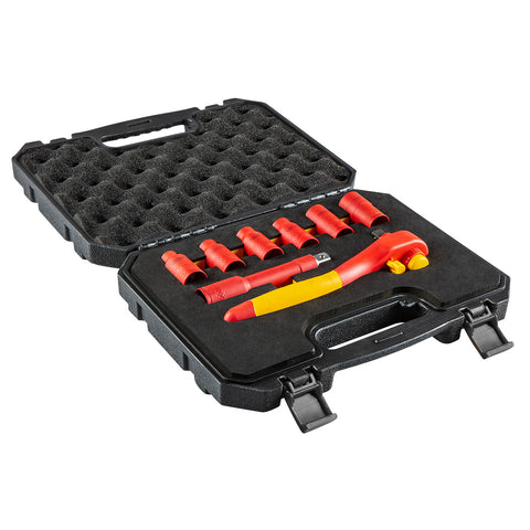 NEO TOOLS 01-307 Dugókulcskészlet, 1/2", 1000V, szigetelt 8db
