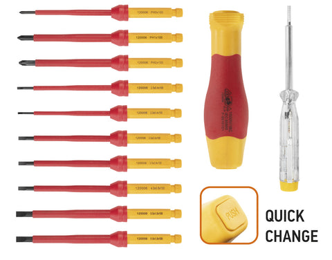 NEO TOOLS 01-308 Csavarhúzó készlet 1000V, szigetelt, 12db