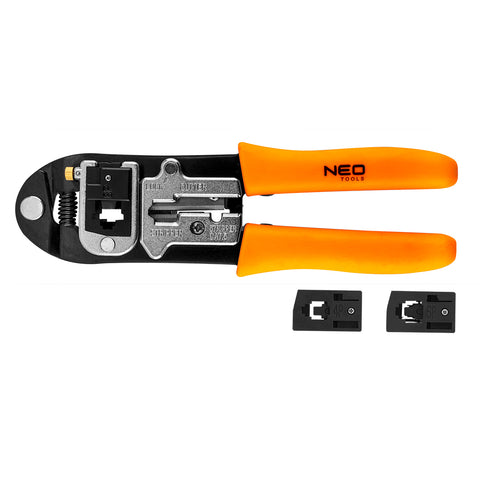 NEO TOOLS 01-501 Krimpelő-, kábelsarufogó 4P 6P 8P