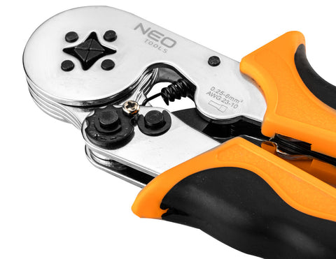 NEO TOOLS 01-507 Krimpelő-, érvéghüvelyfogó 0.25 - 6mm2