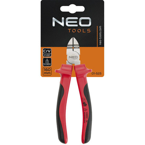 NEO TOOLS 01-525 OLDALCSÍPŐ FOGÓ 1000V, szigetelt