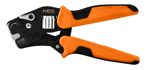 NEO TOOLS 01-539 Krimpelő-, érvéghüvelyfogó, önbeálló, CRV 230mm, 0.08 -16mm2, AWG 26-5