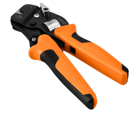 NEO TOOLS 01-539 Krimpelő-, érvéghüvelyfogó, önbeálló, CRV 230mm, 0.08 -16mm2, AWG 26-5