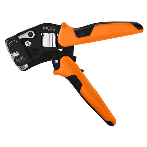 NEO TOOLS 01-539 Krimpelő-, érvéghüvelyfogó, önbeálló, CRV 230mm, 0.08 -16mm2, AWG 26-5