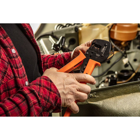 NEO TOOLS 01-555 Krimpelő-, kábelsarufogó, MC4 napelemes csatlakozókhoz