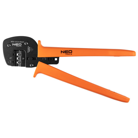 NEO TOOLS 01-555 Krimpelő-, kábelsarufogó, MC4 napelemes csatlakozókhoz