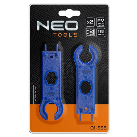 NEO TOOLS 01-558 Napelem csatlakozó fogók 2db MC4/MC3