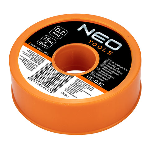 NEO TOOLS 02-032 Teflon tömítőszalag 15M