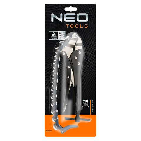 NEO TOOLS 02-040 Csővágó fogó, 19-83mm (3/4''-3.1/4''), acélhoz