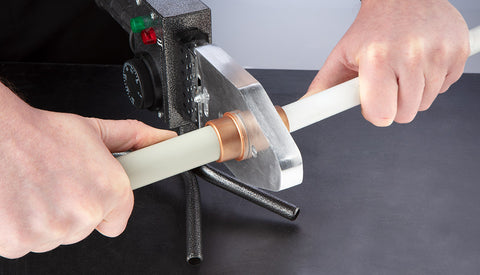 NEO TOOLS 02-400 Csőhegesztőgép 800W műanyagokhoz, 4 hüvellyel: 20, 25, 32, 40mm