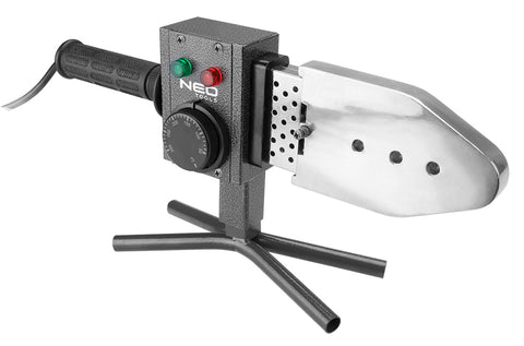 NEO TOOLS 02-400 Csőhegesztőgép 800W műanyagokhoz, 4 hüvellyel: 20, 25, 32, 40mm