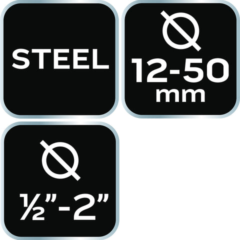 NEO TOOLS 02-406 Csővágó, 12-50mm (1/2"-2"), acélhoz