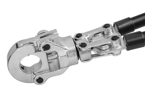 NEO TOOLS 02-445 Csőcsatlakozó prés készlet PEX csatlakozókhoz, cserélhető fejekkel, csőkalibráló szerszámmal