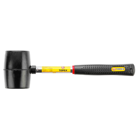 TOPEX 02A305 Gumikalapács 60mm 450g fémnyéllel