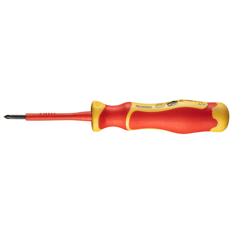 NEO TOOLS 04-137 Csavarhúzó PH 1000V, szigetelt, PH0x3x60mm, S2 acél