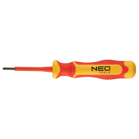 NEO TOOLS 04-137 Csavarhúzó PH 1000V, szigetelt, PH0x3x60mm, S2 acél
