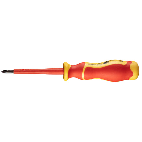 NEO TOOLS 04-138 Csavarhúzó PH 1000V, szigetelt, PH1x4.5x80mm, S2 acél