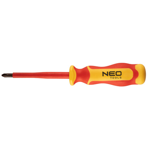 NEO TOOLS 04-139 Csavarhúzó PH 1000V, szigetelt, PH2x6x100mm, S2 acél
