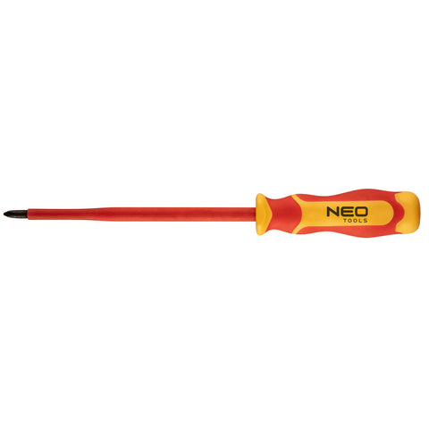 NEO TOOLS 04-140 Csavarhúzó PH 1000V, szigetelt, PH2x6x175mm, S2 acél