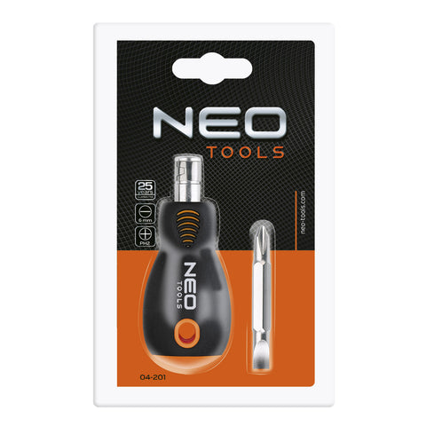 NEO TOOLS 04-201 Bitfejes Csavarhúzó készlet 2db MAROK