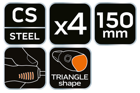 NEO TOOLS 04-231 Szerelőkampó készlet 150mm, 4db