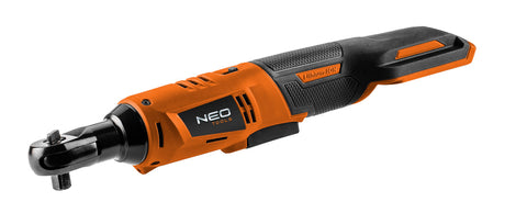 NEO TOOLS 04-603 Akkus racsnis kulcs, Energy+ 18V, 3/8"-os 1/2"-os adapterrel, akku nélkül!!!