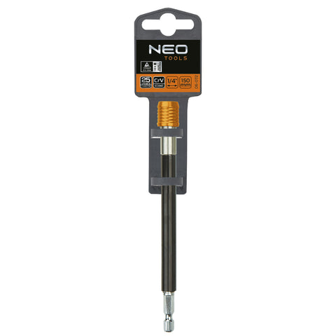 NEO TOOLS 06-072 TOLDÓSZÁR BEHAJTÓSZÁR Csavarhúzó bitekhez 150MM