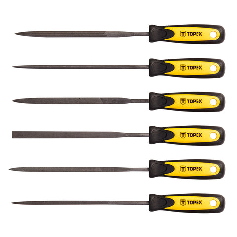 TOPEX 06A010 TŰRESZELŐ készlet 6db (3x140mm)
