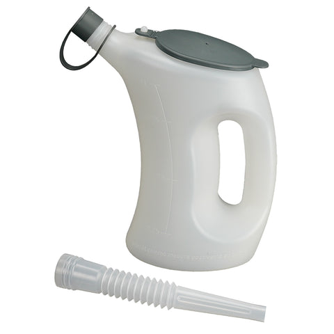 PRESSOL 07 621 Fedeles mérőkancsó-FLA-PE, 1L, átlátszó