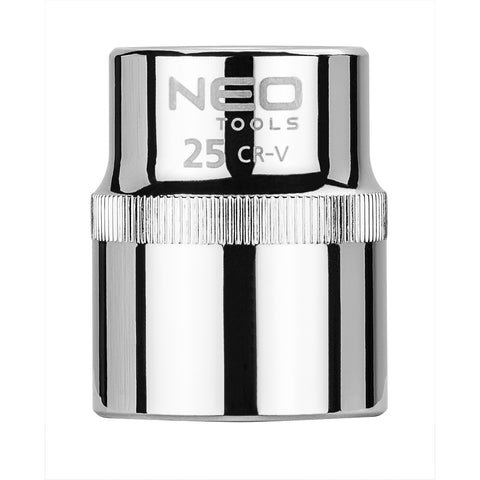 NEO TOOLS 08-025 Dugókulcs 25mm, 1/2", 6 pontos, SUPERLOCK