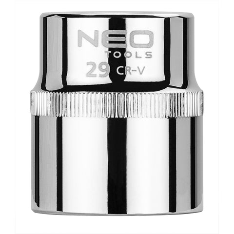 NEO TOOLS 08-029 Dugókulcs 29mm, 1/2", 6 pontos, SUPERLOCK