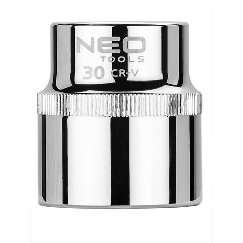 NEO TOOLS 08-030 Dugókulcs 30mm, 1/2", 6 pontos, SUPERLOCK