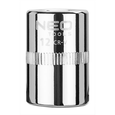 NEO TOOLS 08-230 Dugókulcs 12mm, 1/4", 6 pontos, SUPERLOCK