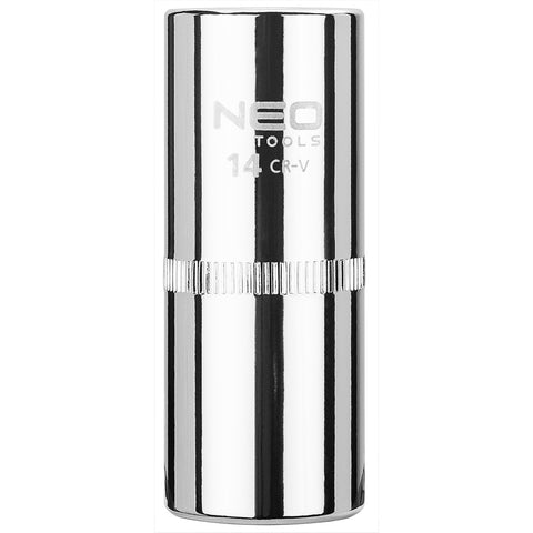 NEO TOOLS 08-247 Dugókulcs 14mm, 1/4", hosszú, 6 pontos, SUPERLOCK
